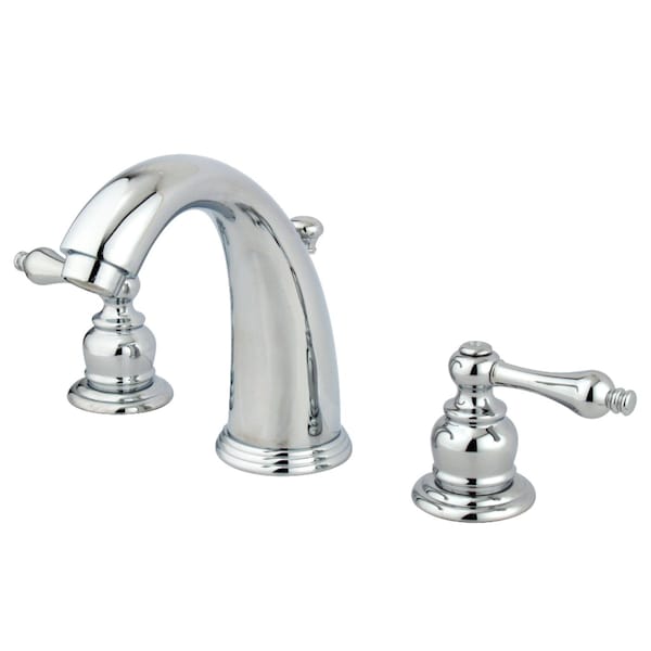KB981AL Victorian 2-Handle 8" Widespread Bathroom Faucet, Polished Chrm